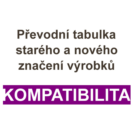 Staré a nové značení